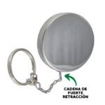 Yoyo metálico para gafete con cadena retráctil