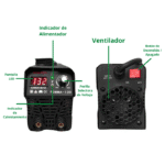 Soldadora Inversora 130A FOMMA130 FOREMAN Partes