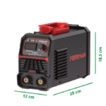 Soldadora inversora 200A FOMMA200 FOREMAN Medidas