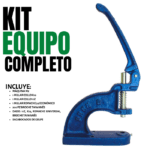 Kit Equipo Completo para Ojillos, Remaches y Broches