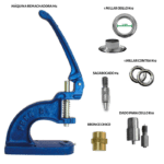 Máquina Remachadora para poner ojillo, contras, ojalates