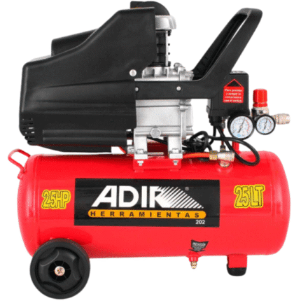 Compresora Pistola y Manguera 25L 2.5HP 202 ADIR Frente
