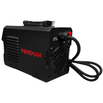 Soldadora Inversora 130A FOMMA130 FOREMAN Vista Trasera