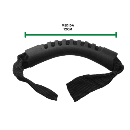 Asa para mochila curva plástica de 12 cm con cinta de polipropileno Modelo ZS-1413