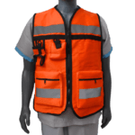 Chaleco brigadista naranja