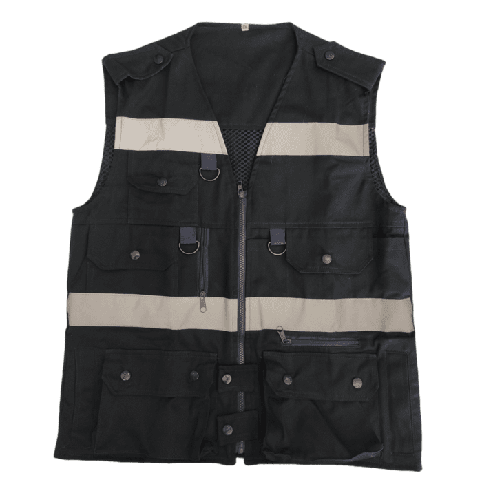 chaleco cazador azul marino