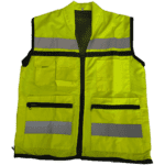 chaleco milenio amarillo frente