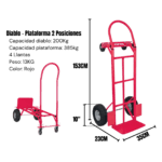 Diablito o Plataforma Dos en Uno