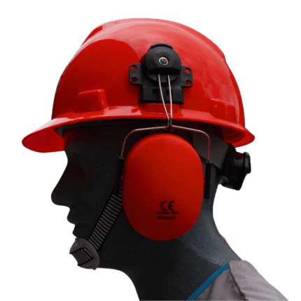 Casco de seguridad de lado