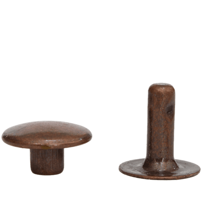 remache cobre viejo (2) remache cobre viejo