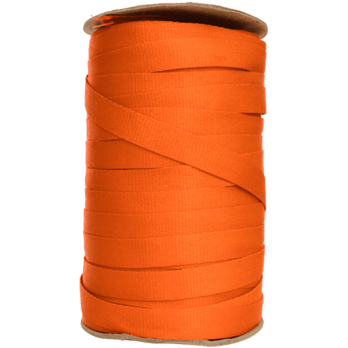 cinta plana naranja cinta plana detalle