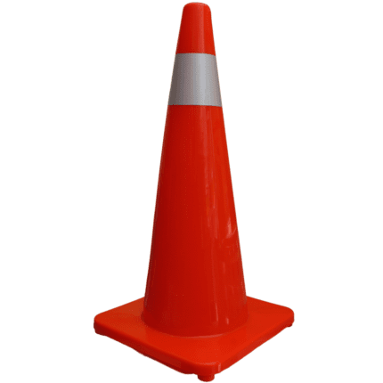 CONO DE SEGURIDAD PVC Completo