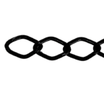 Cadena de aluminio detalle