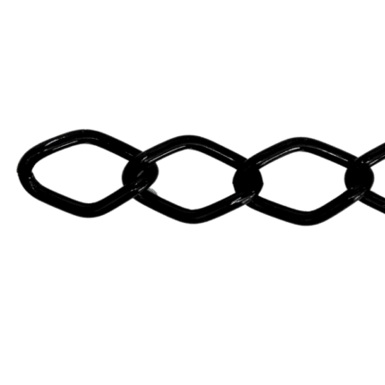 Cadena de aluminio detalle