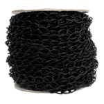 Cadena de alumnio negro