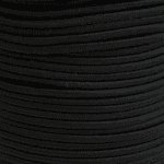 Elástico tubular detalle negro