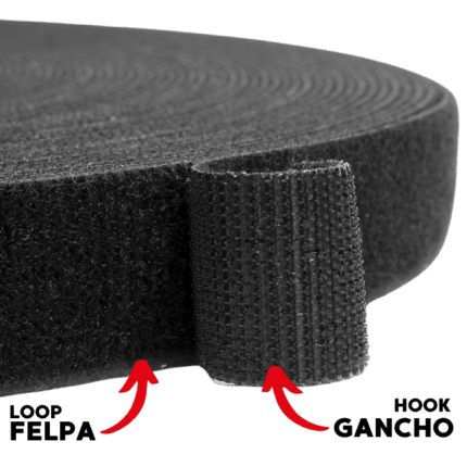 Velcro One Wrap Gancho y Felpa