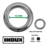 Ojillo Indux Lona 3 12mm