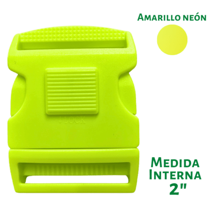 hebilla de liberación neón 50mm
