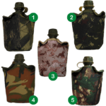 Cantimplora Militar, Variaciones