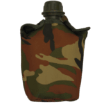 Cantimplora Militar Verde con Café