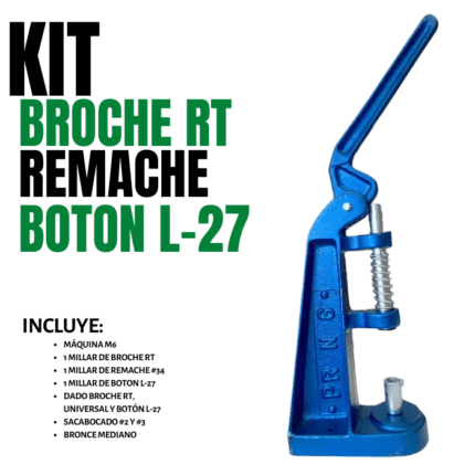 Kit para Broche, remache y boton