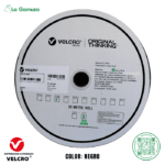 Felpa 38 mm Negro Marca Velcro