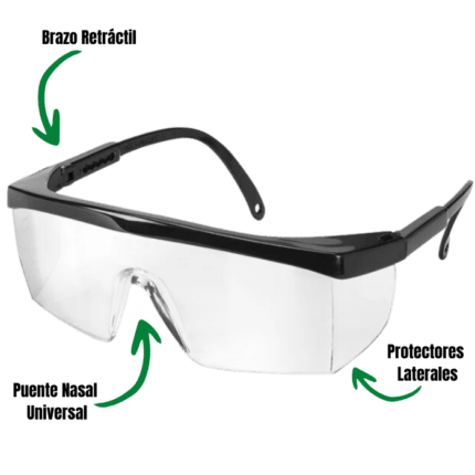 Lentes de seguridad Detalles
