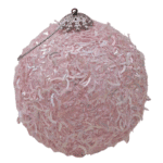 Esferas Navideñas Rosa Pastel 1