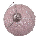 Esferas Navideñas Rosa Pastel 2