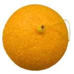 Esfera Navideña Amarillo Mango 2