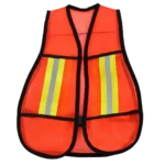 Chaleco de malla naranja