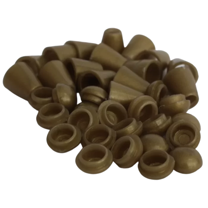 bellota de plastico dorada bellota de plastico dorada