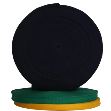 cinta polipropileno verde amarillo negro